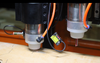 CNC-Rotations-Holzschneidemaschine TSD-RC300 mit niedrigem Verbrauch für die Herstellung von Wellpappenkartons und Rotationsstanzen